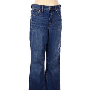 Madewell High-Rise Flare Jeans in Dark Wash